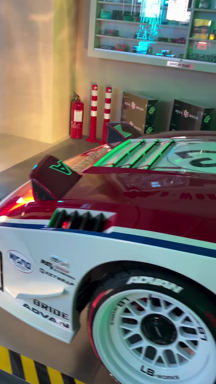 BTS scene of 180SX - S15 car swap🚷🏎️ 📍 Liberty Walk Malaysia Official Store…