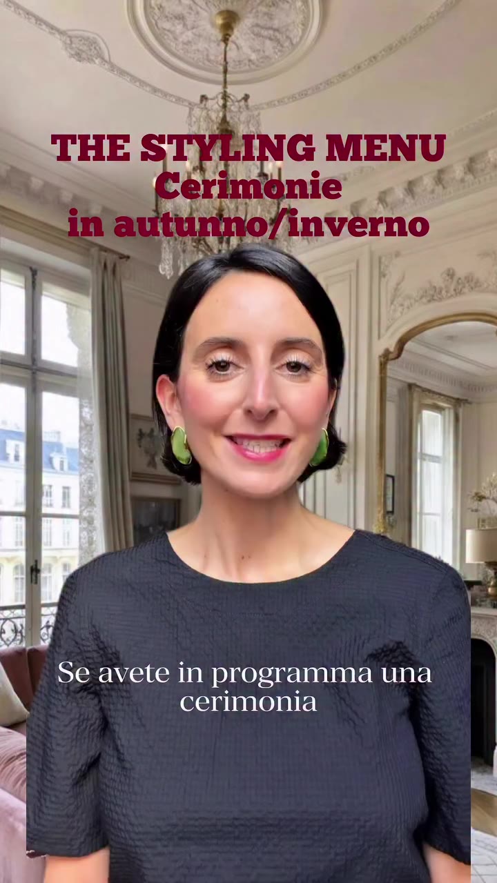THE STYLING MENU: cerimonie in autunno/inverno ✨ #stylingideas…