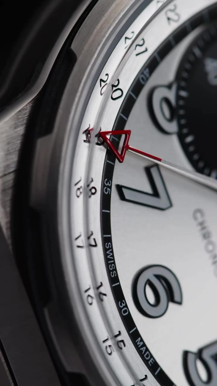 The Chronodate Titanium Magnetic Silver Edition explores nuance rather than…