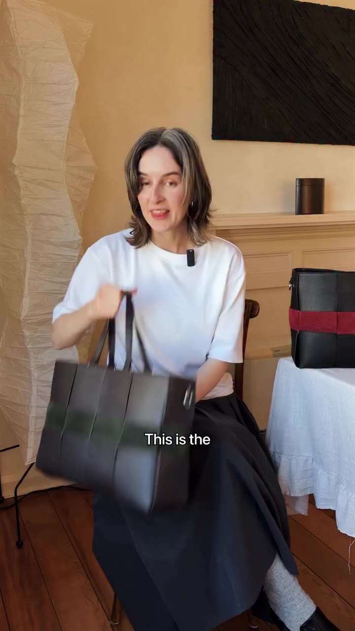 The Reed Bag is our most complex design yet, with precision cut pieces of…