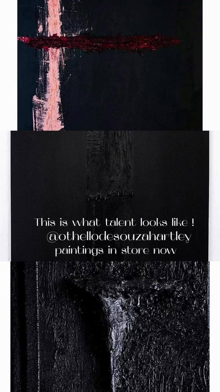 What a treat to have Othello’s paintings in store now. @othellodesouzahartley