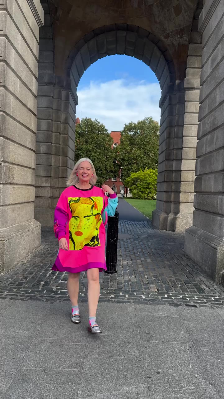 Loved hearing @joannehynes speak about her colourful archival designs from her…