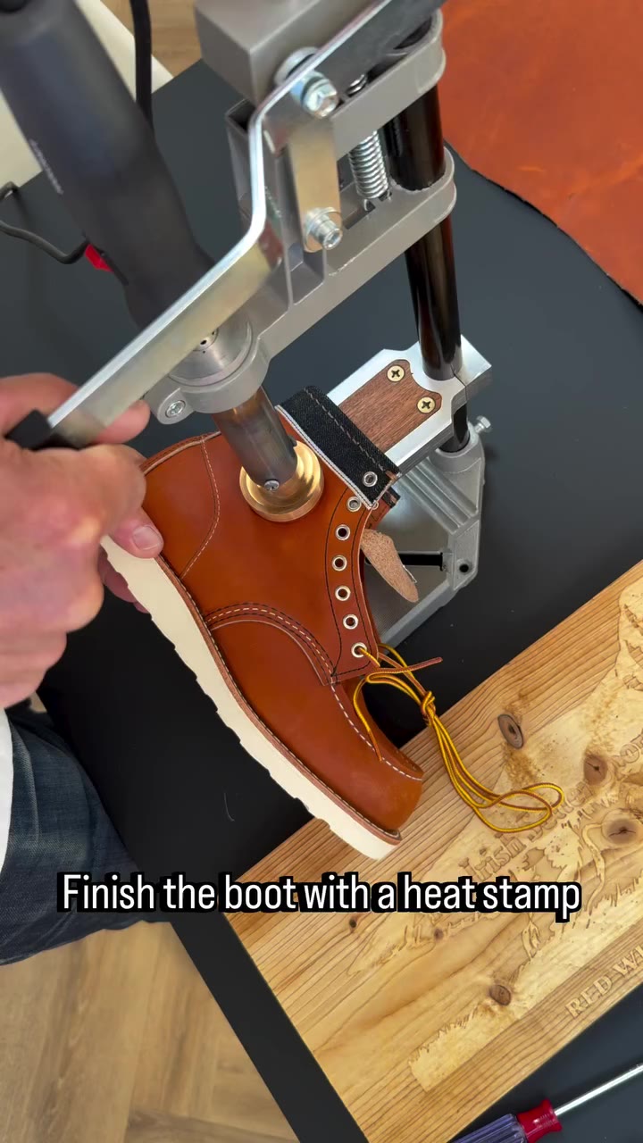 SNEAK #8. The boots are almost ready. But first, burn it with a Long John 15…