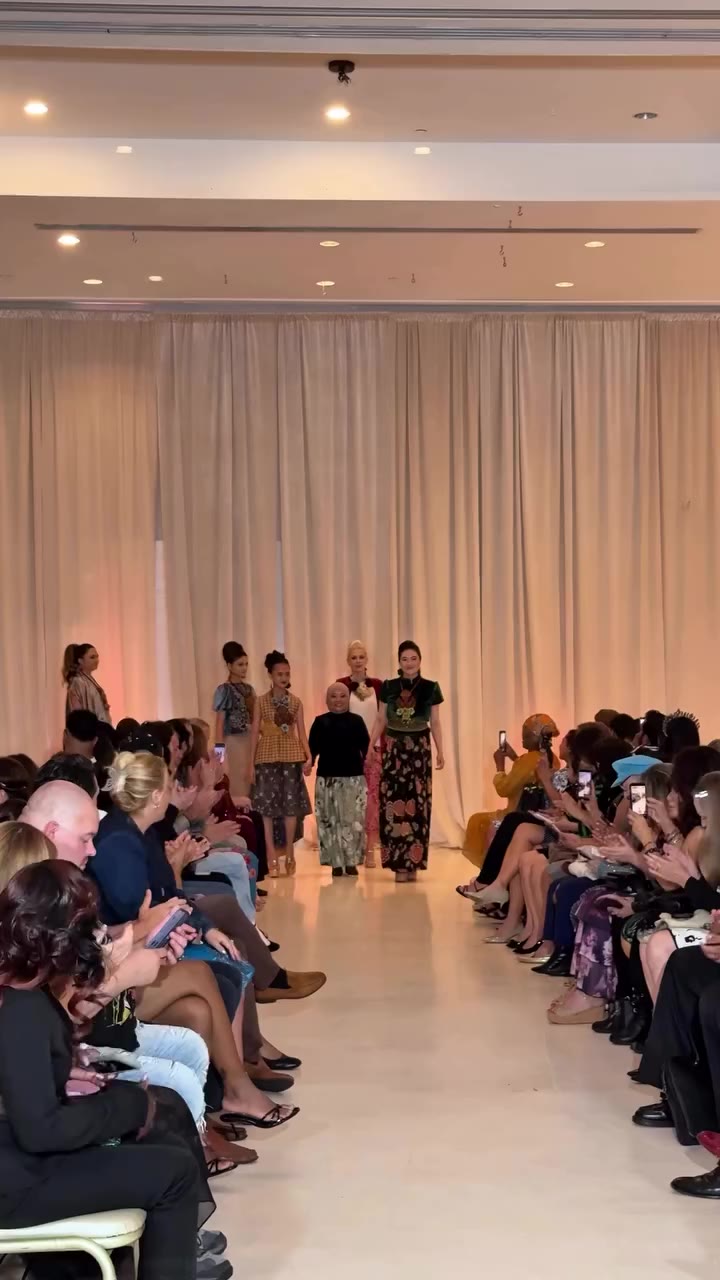 Walking the moment. ✨ New York Couture Fashion Week.