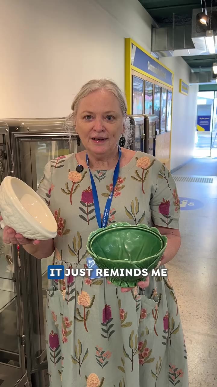 A good op shop find always comes with a story! Here's what caught Margie's eye…