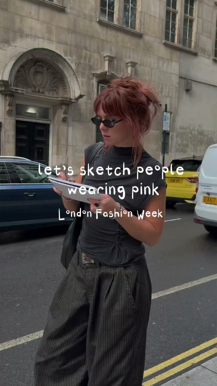 Pastel pink has turned into bright pops with the autumn styling coming in at…