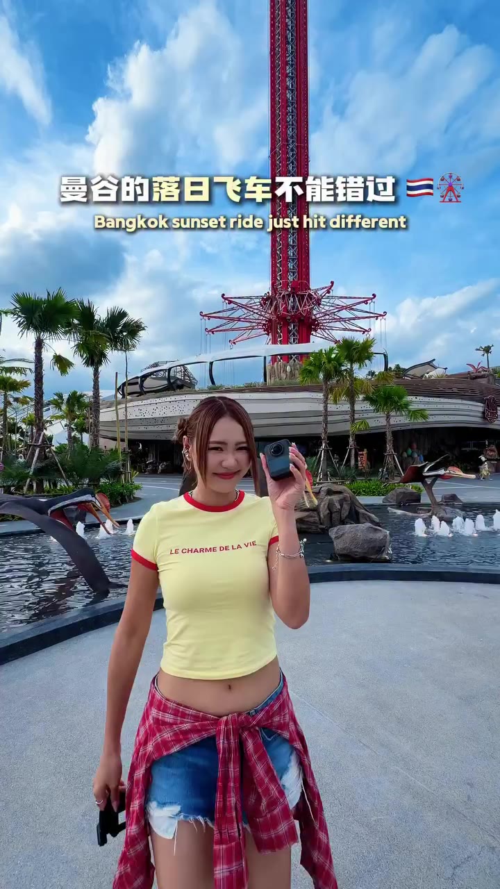 去曼谷就不要错过啦！！ 真的很好玩🥹❤️✨ 建议大家选傍晚的时间 景色好美呀～ 幸亏我带了我的DJI Osmo 360II，可以拍到360度全景，…