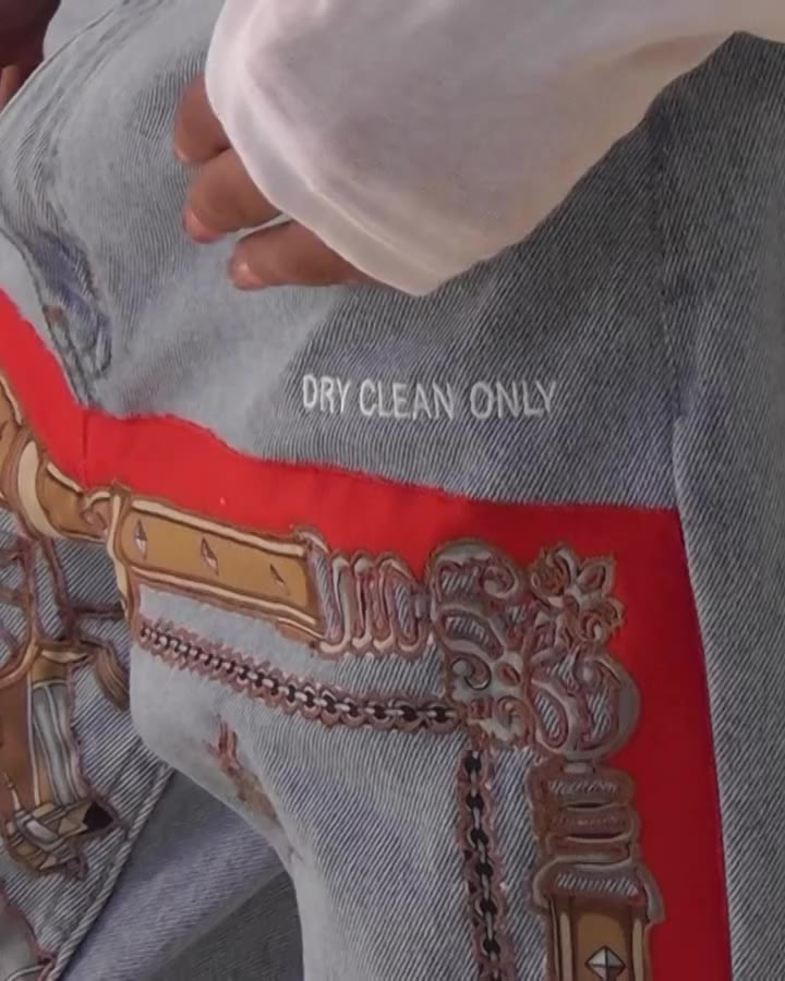 The Harper jeans #DRYCLENAONLYBKK #Drycleanonlyshapeshifting