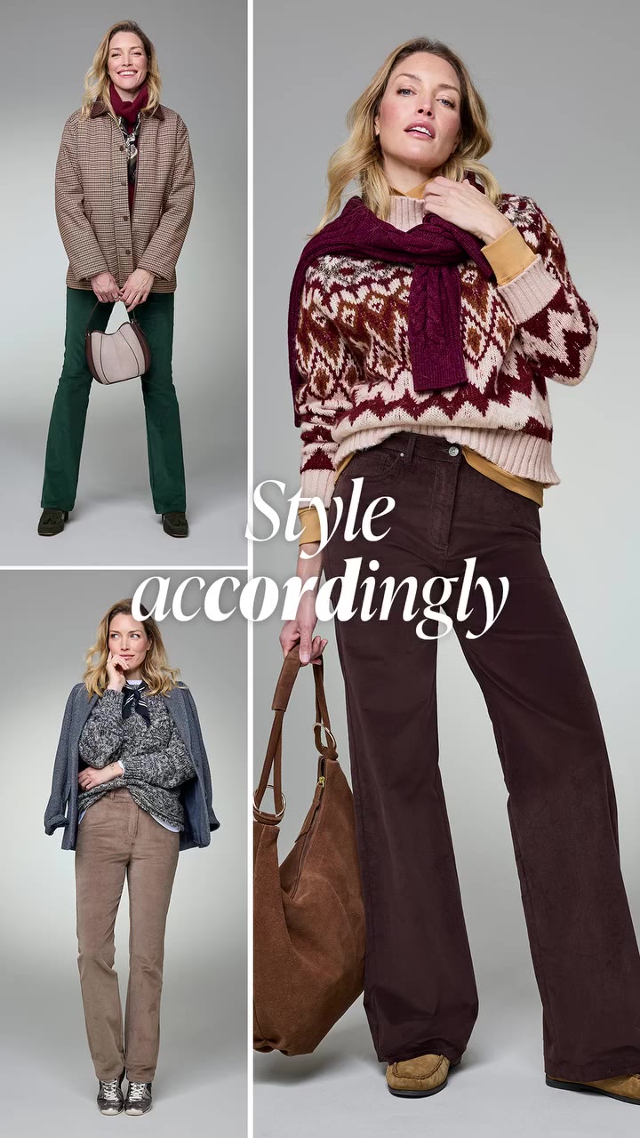 Cord season has arrived – let’s get styling 🍂
