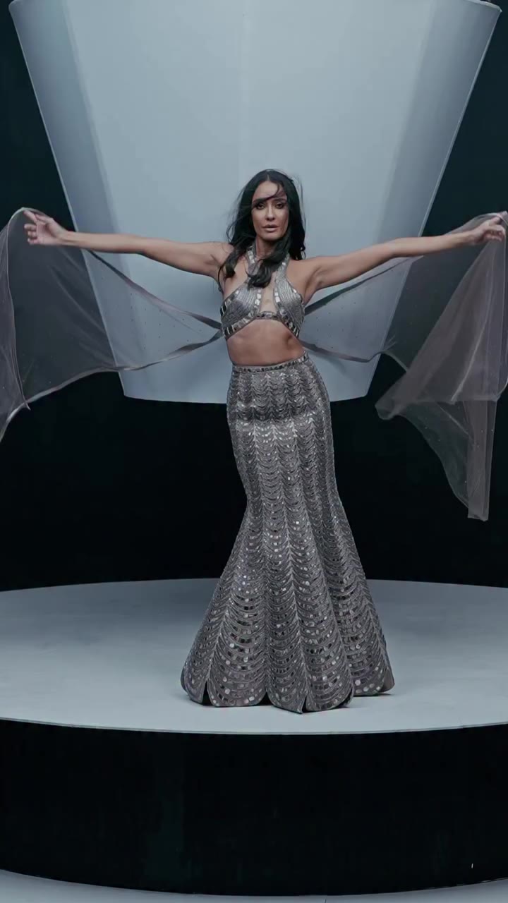 @lisahaydon for INLAE, in motion. It began with a crescent from a piece of…