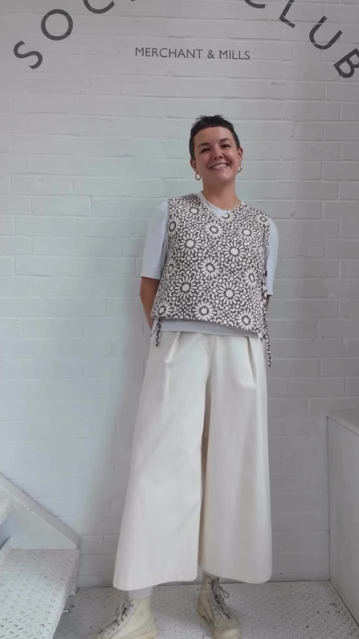 A new pattern comes to Tower St and the team. Joa is a simple, lined wrap top…