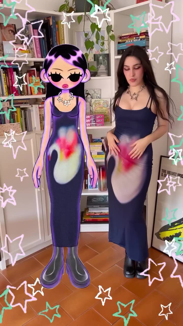 teamed up with @rhidancey to try on her dreamiest dresses and had so much fun…