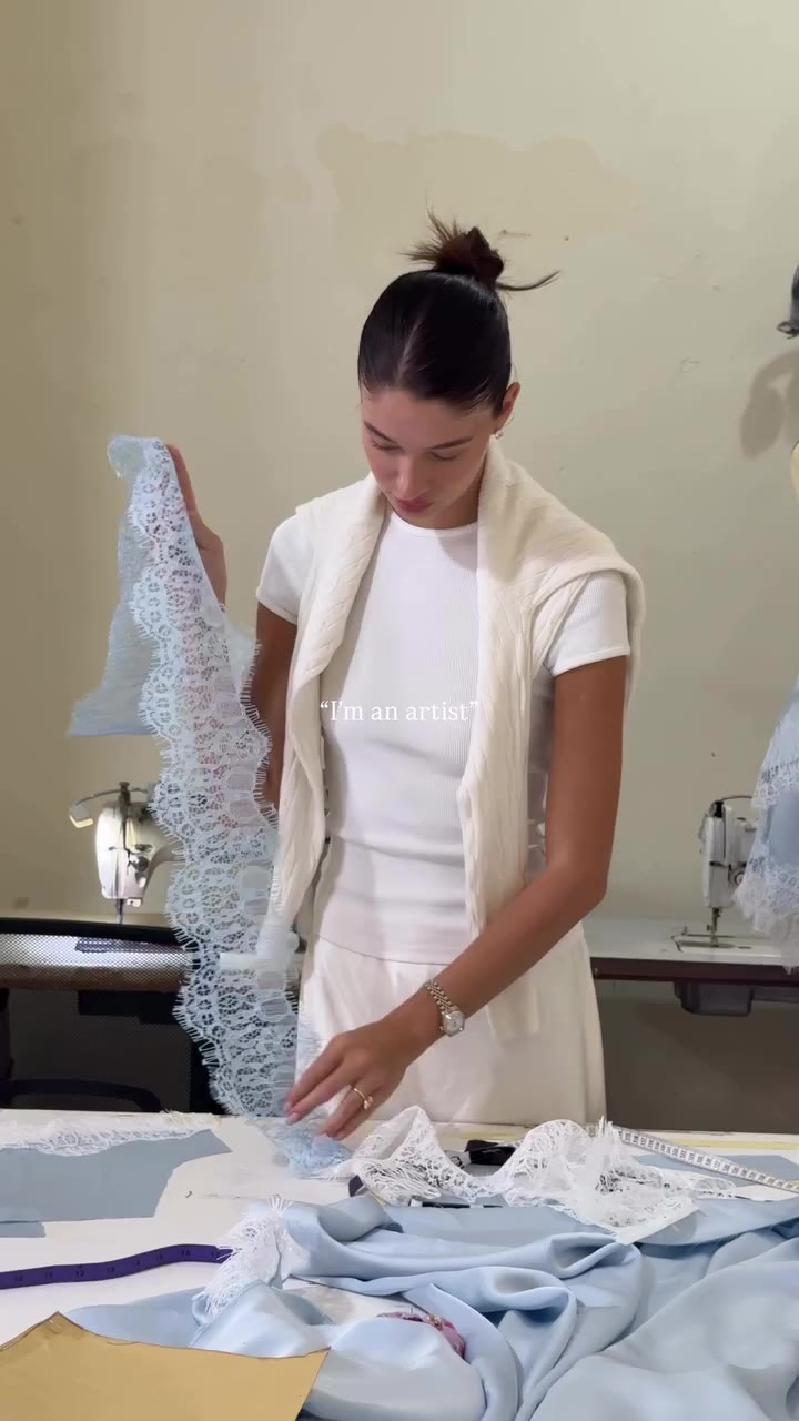 the art of making something worth to wear🤍 #enspirragirl #slowfashion…