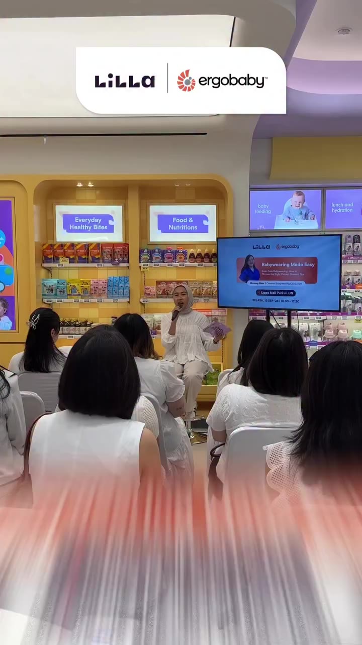 A little recap from a MOMderful event at Lilla Store Lippo Mall Puri ✨ Bersama…