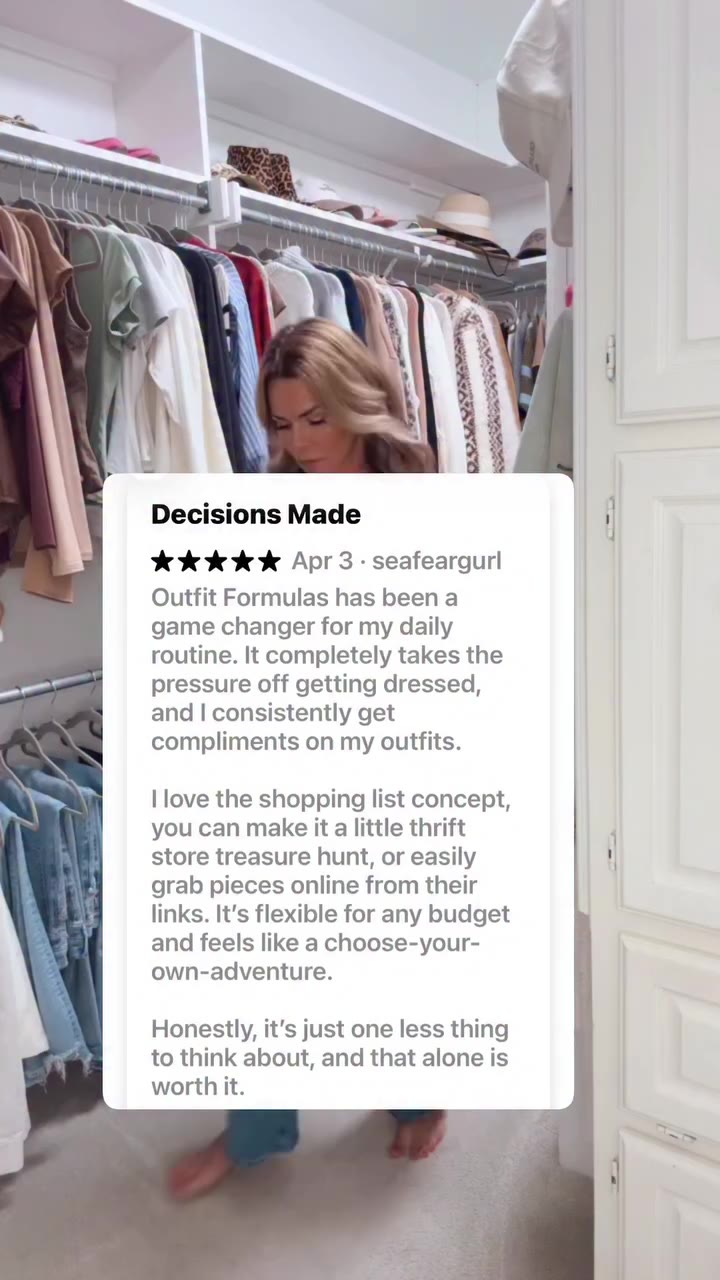 I created the Outfit Formulas app for exactly this reason. I wanted an easy…