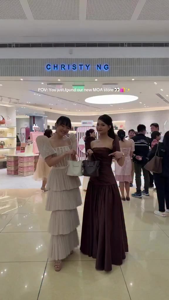 Come see what's happening at our brand new MOA store! 🛍️✨ #christyng…