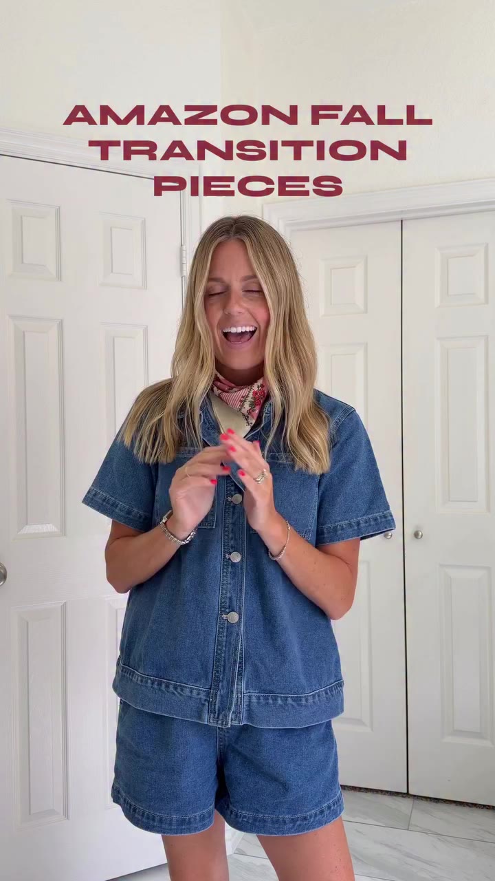 Amazon summer 🔜 fall transition pieces !! Comment SHOP below to receive a DM…