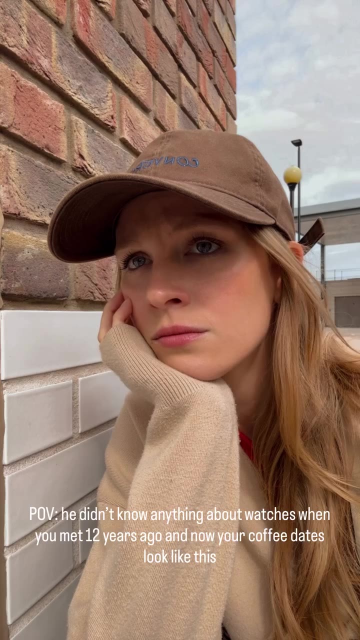 POV: he didn’t know anything about watches when you met 12 years ago but now…