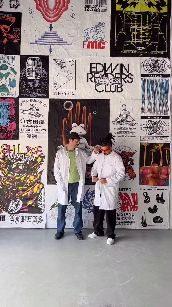 One time for Edwin Denim’s graphic design archive. Some generational stuff…