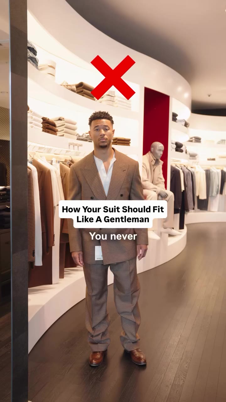 HOW YOUR SUIT SHOULD FIT LIKE A GENTLEMAN Stop wasting money on clothes that…