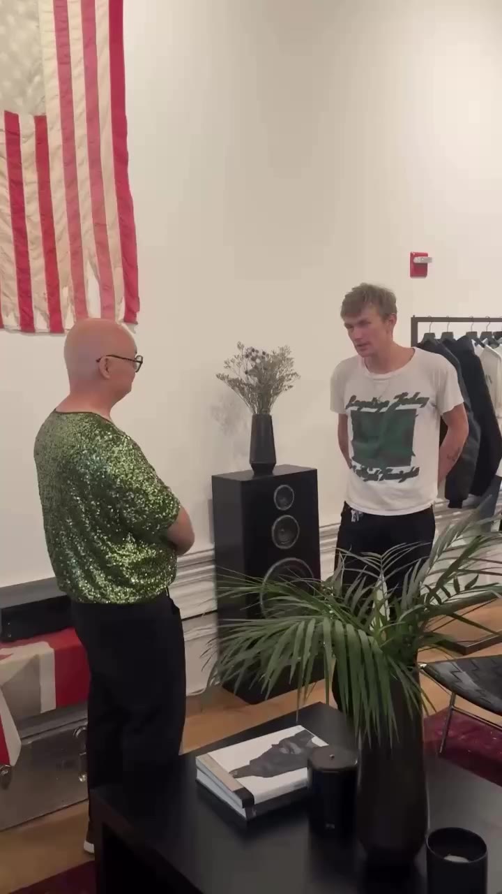 Stopped by the @idleassembly pop-up on Howard Street to meet with Felix…