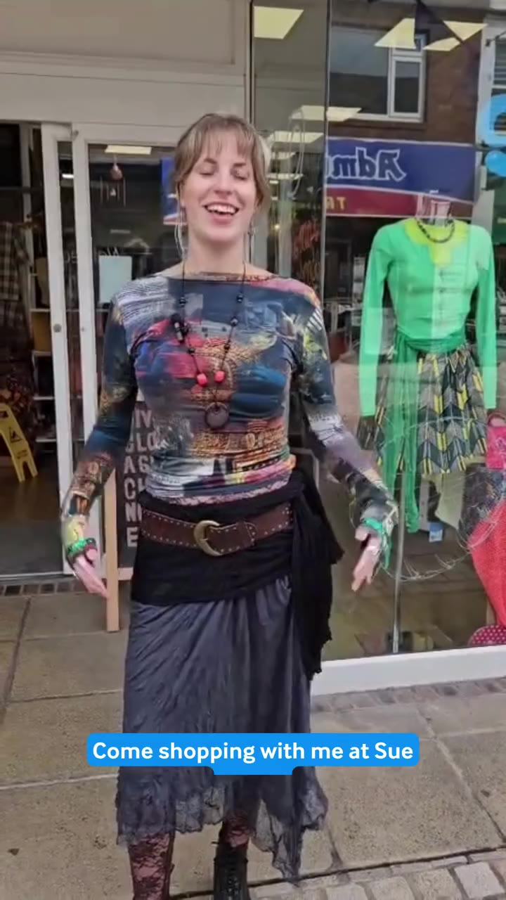 Come shopping at our @SueRyderAltrincham shop with Astazia!