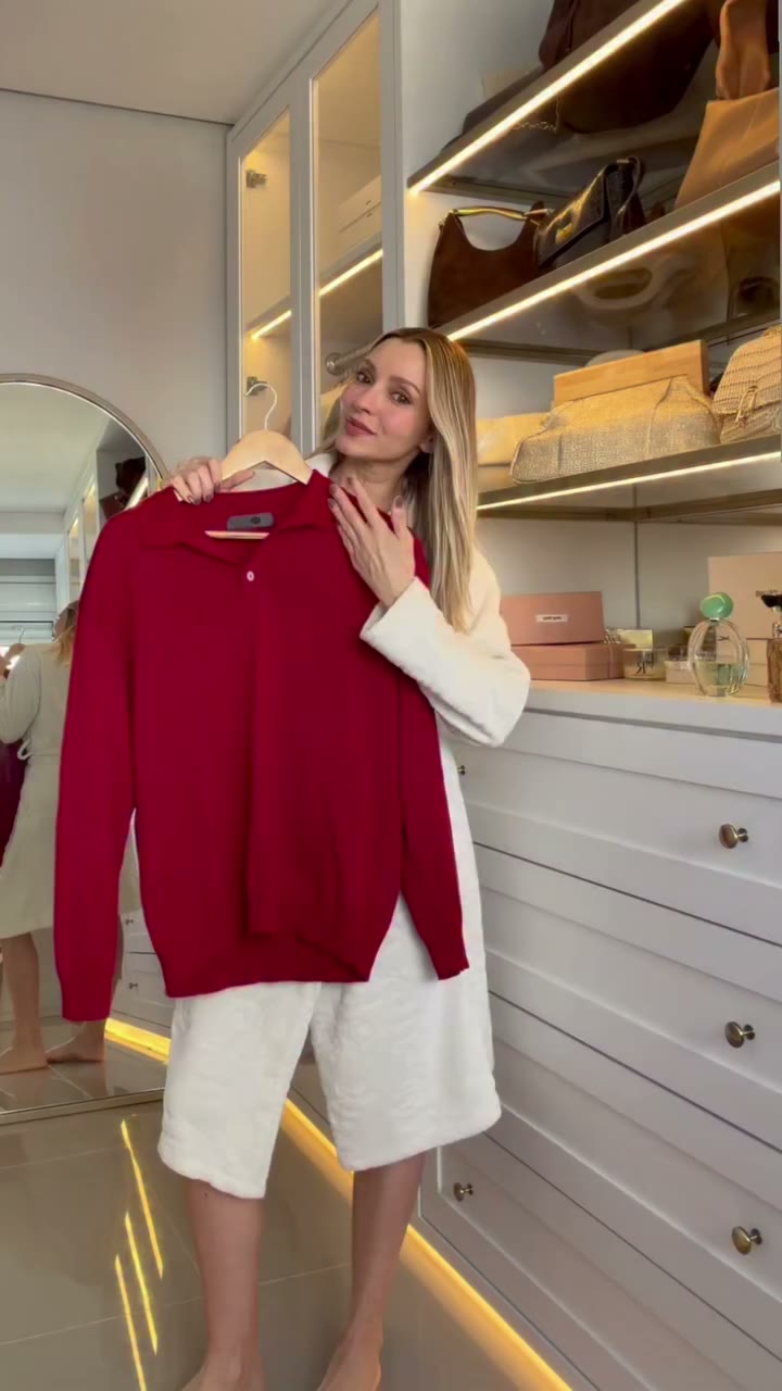 Como combinar vermelho na Primavera. ♥️ Suéter em tricot @cea_brasil. Pede o…