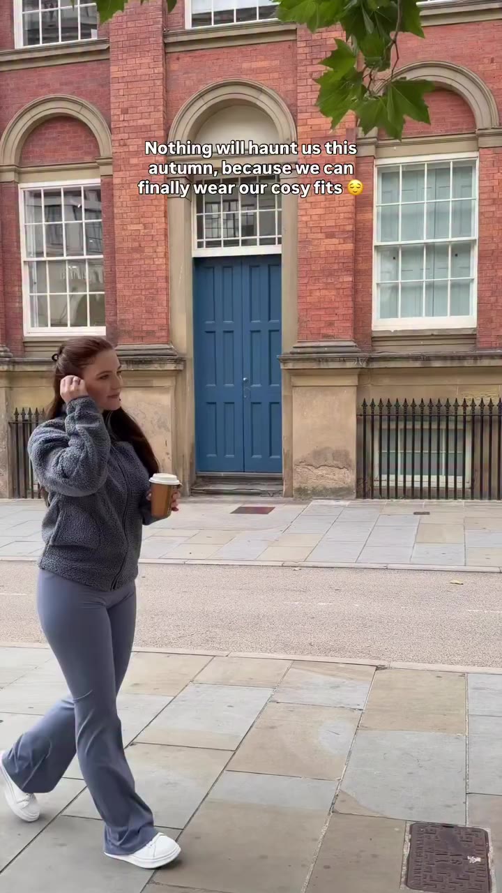 Our type of runway is a crisp autumn stroll wearing cute but comfy athleisure…