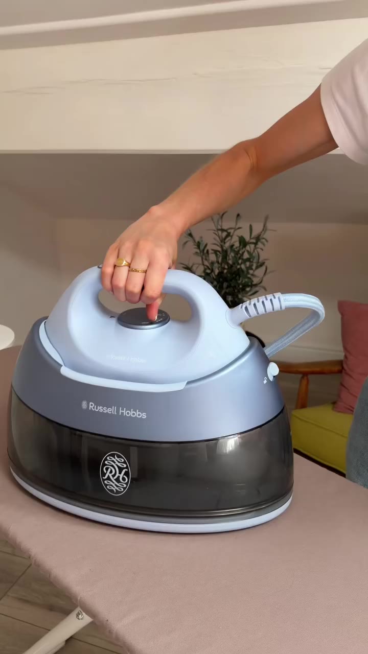 Meet your new laundry day essential ✨🧺 The Fabric Luxe™ Steam Generator makes…