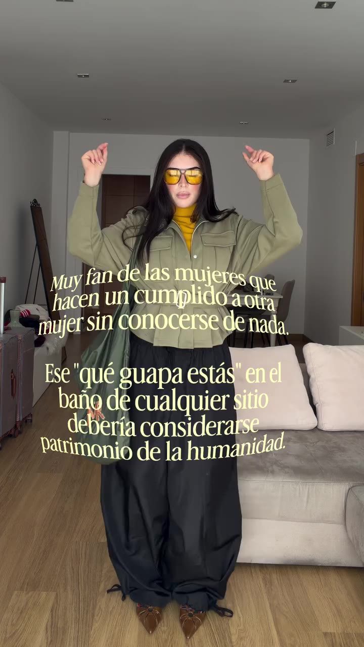 Hace mucho que no me quedo con “estás guapísima” dentro. Soy muy fan de las…