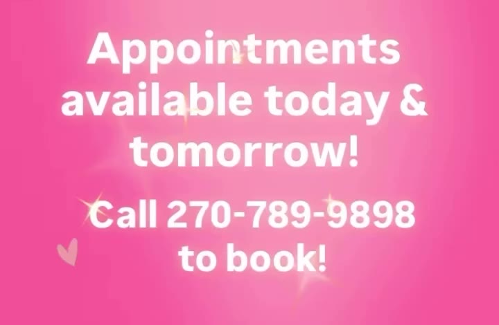 We’d love to have you at Glitz! 💕 Call today to book! 🎀 💃 Shop with us 6…