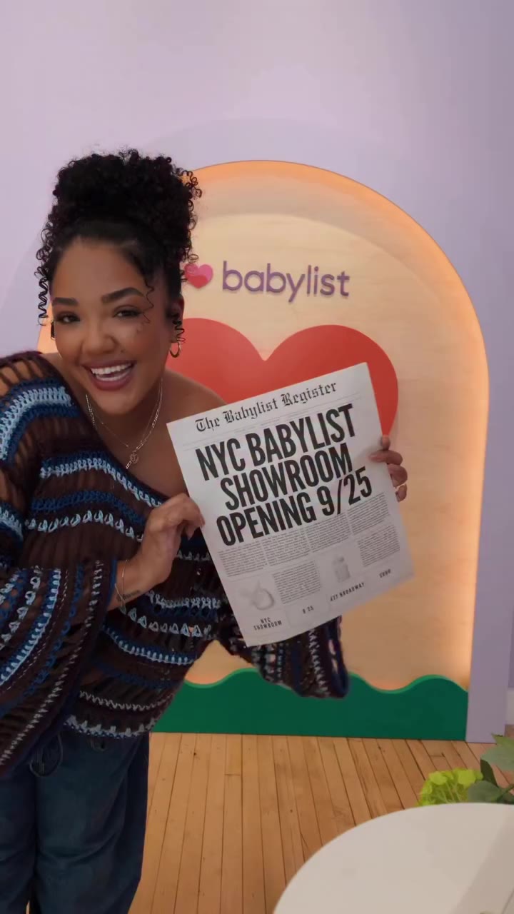 @babylist now has a showroom in SoHo, NYC! Opens 9/25