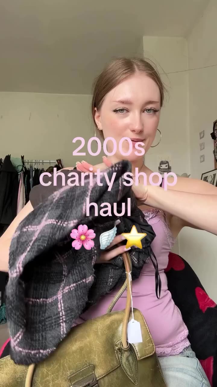 autumn charity shop haul <333 follow for more xxx #thrifting #charityshop…
