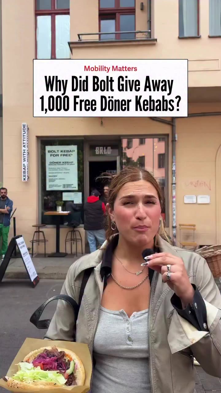 Ad | Bolt just gave away 1,000 free Döner Kebabs, but why? Link…
