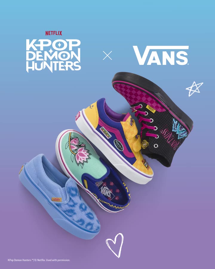 Pop star energy and demon-hunting attitude collide in a fan-focused footwear…