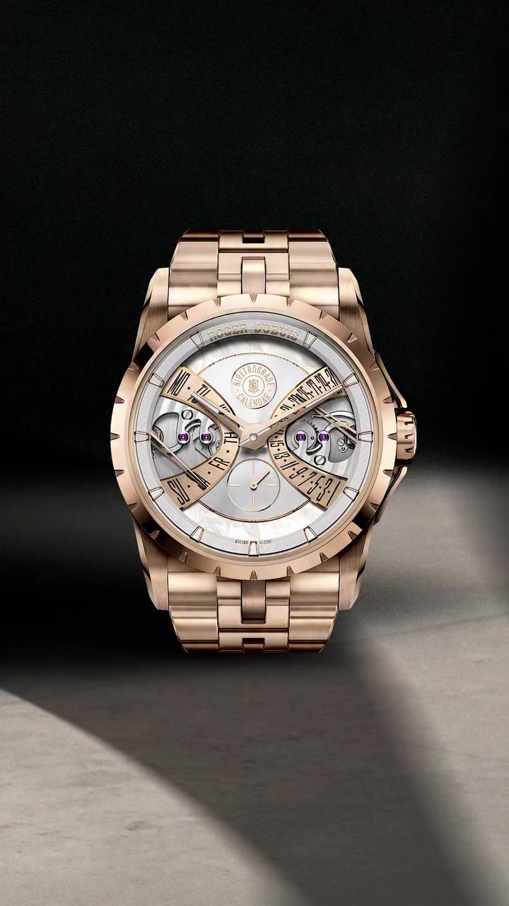 A strap is a small decision with a wide reach. The Excalibur Biretrograde…