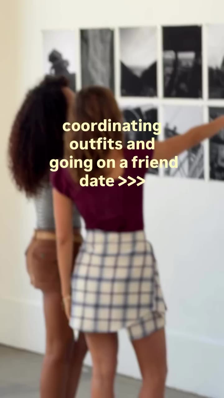 friend dates are genius invention fr, it’s like a date but without the anxiety…