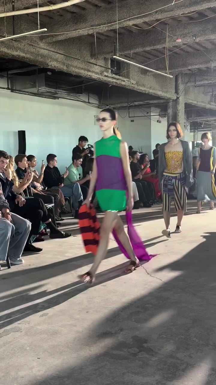 A dance with color for @Zankov Spring/Summer 2027. Inspired by 1960s…