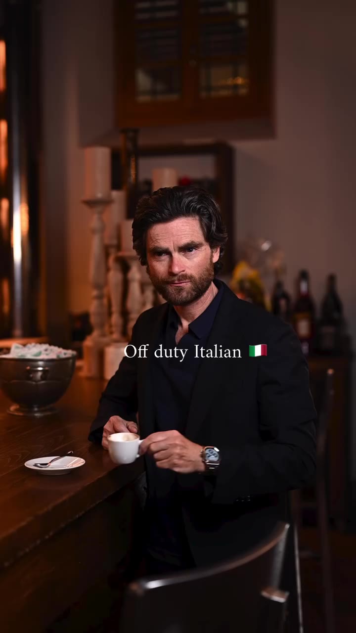 off duty Italian 🇮🇹 not trying.just being #italianstyle #offduty…