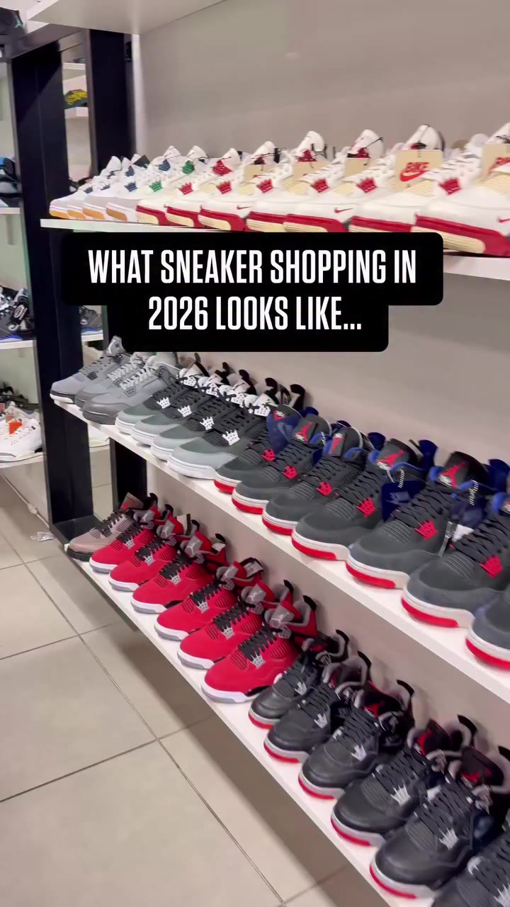 POV: You go sneaker shopping in 2026 and realize the old heads are the ones…