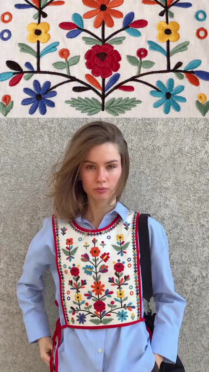 Осінь спонукає до багатошаровості. Ділимося, як вироби з вишивкою доповнюють…