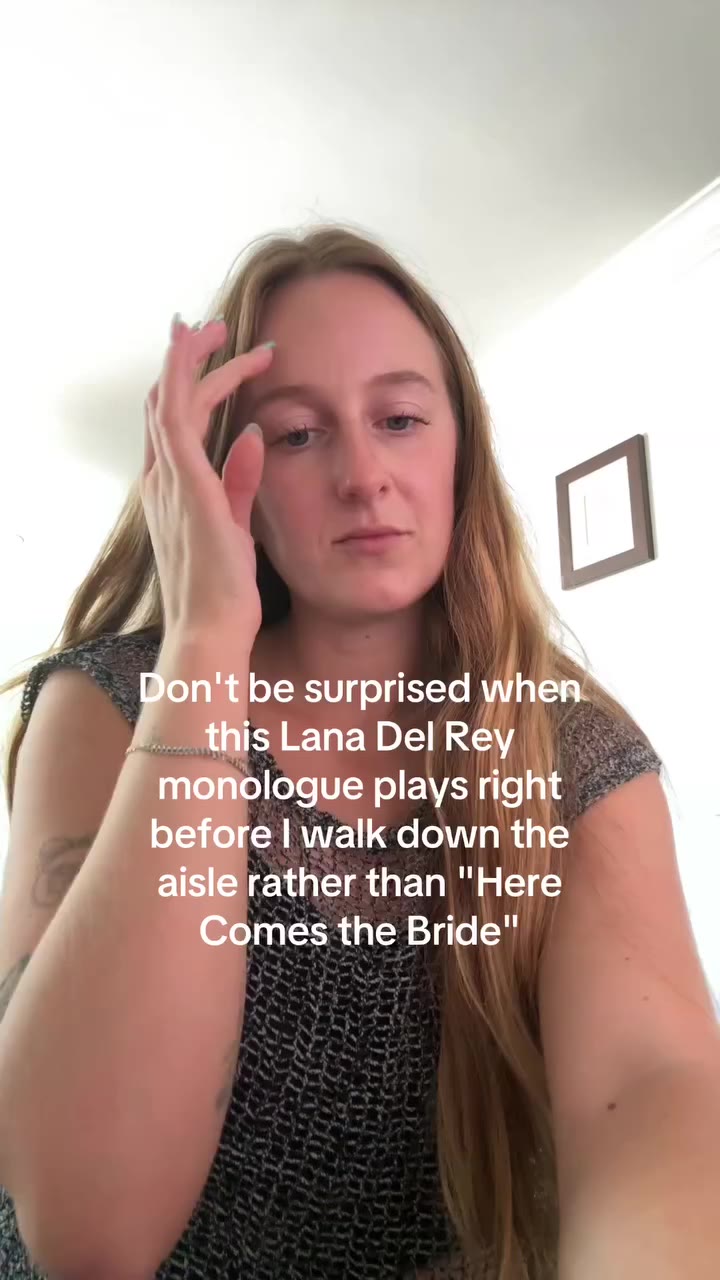 Dream way to walk down the aisle 💭 . . . . . . #lanadelrey #weddingplanning…