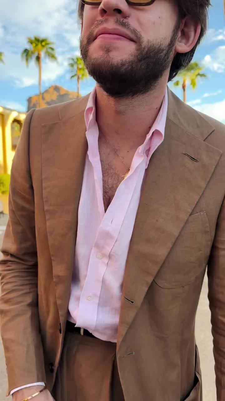 All linen @maximilian.mogg in the desert of Arizona