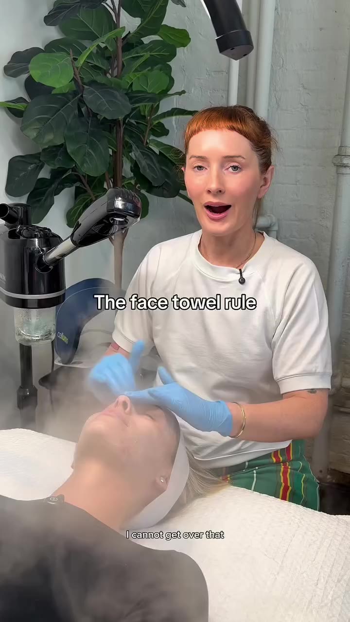 The face towel rule: your hand towel is not your face towel. It collects…
