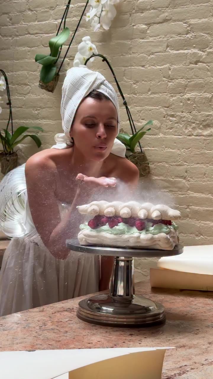 Whipping up something weightless before the doorbell rings: delicate layers, a…