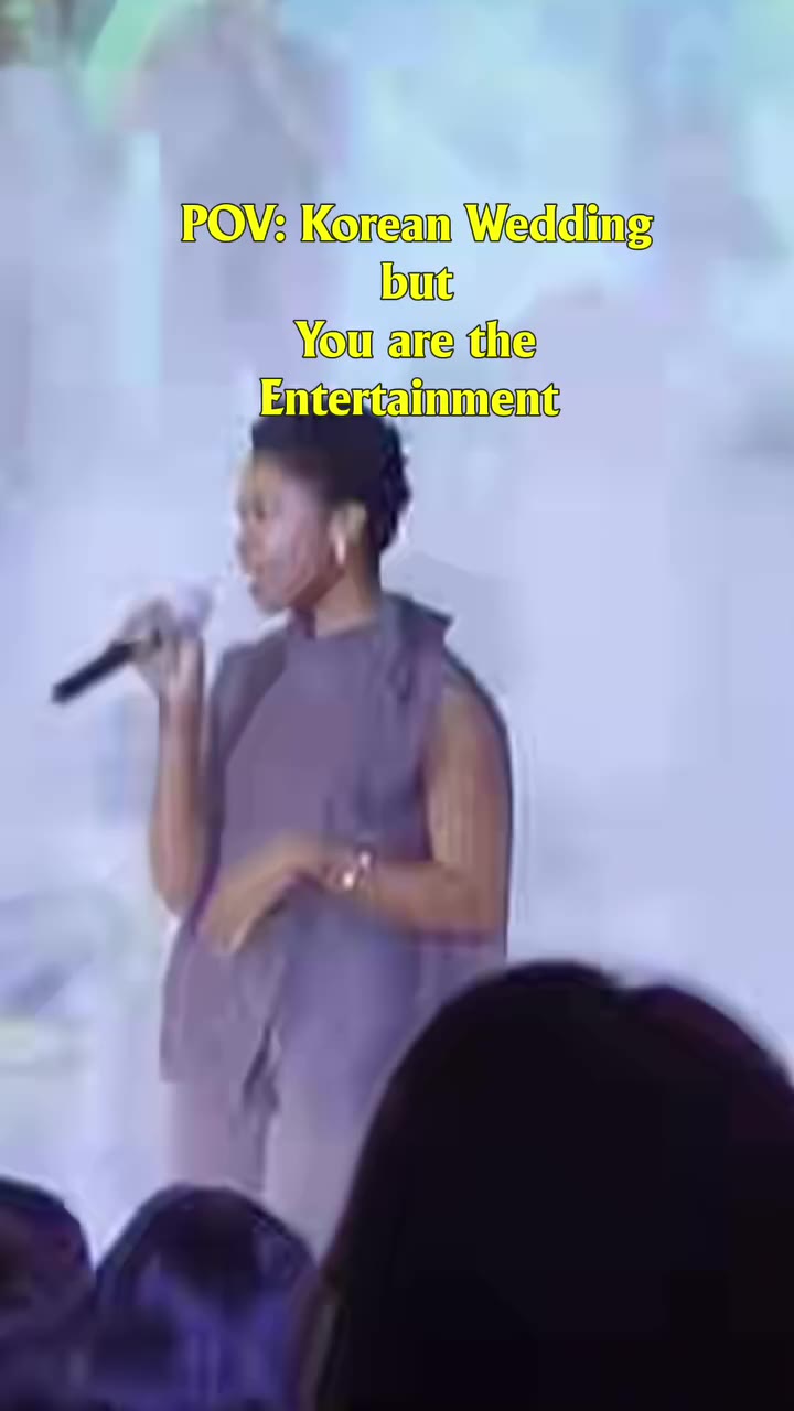 It's wedding season and because of my college friend I made my wedding singer…