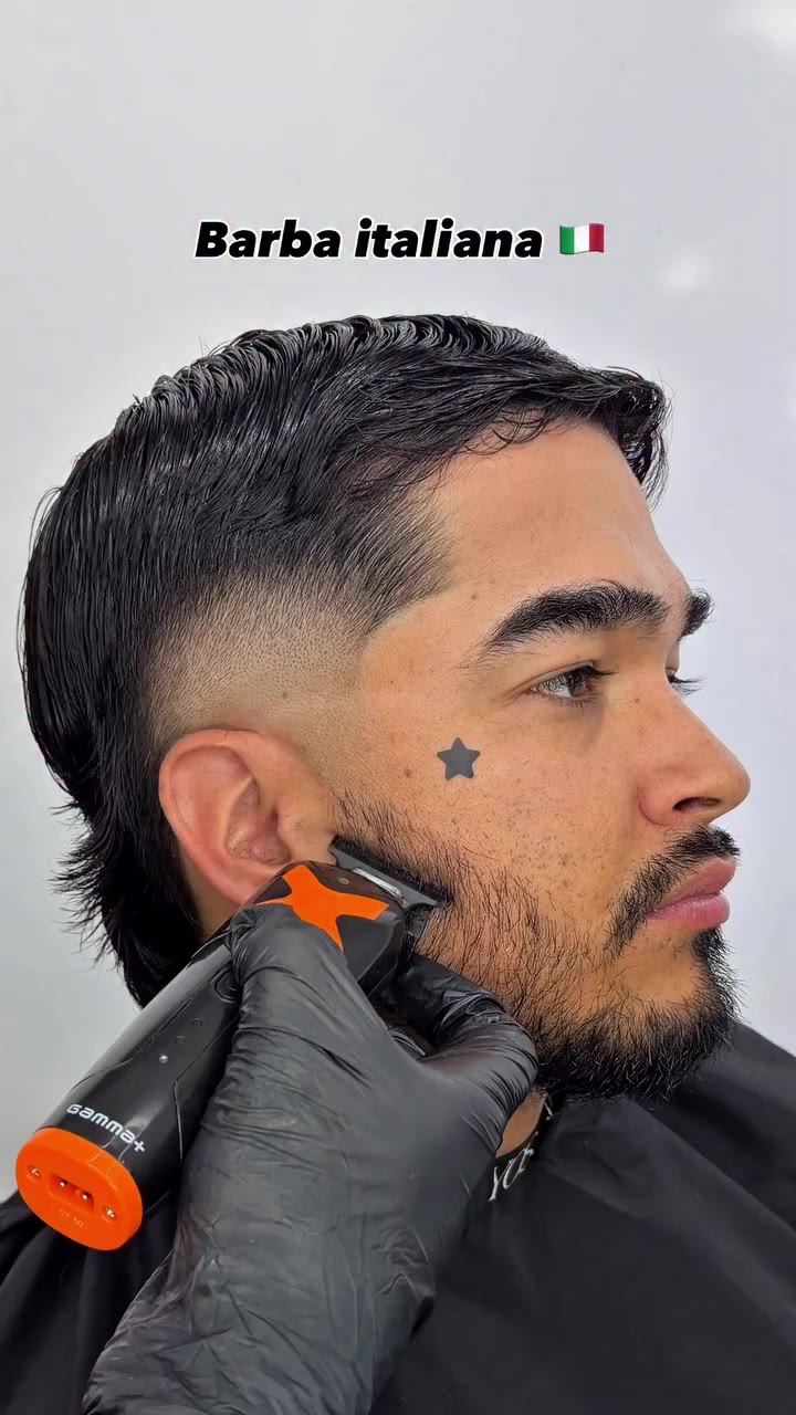 Barba italiana 🇮🇹 paso a paso 🎥 Follow @yeyos_94 . @stylecraft.colombia ❌…