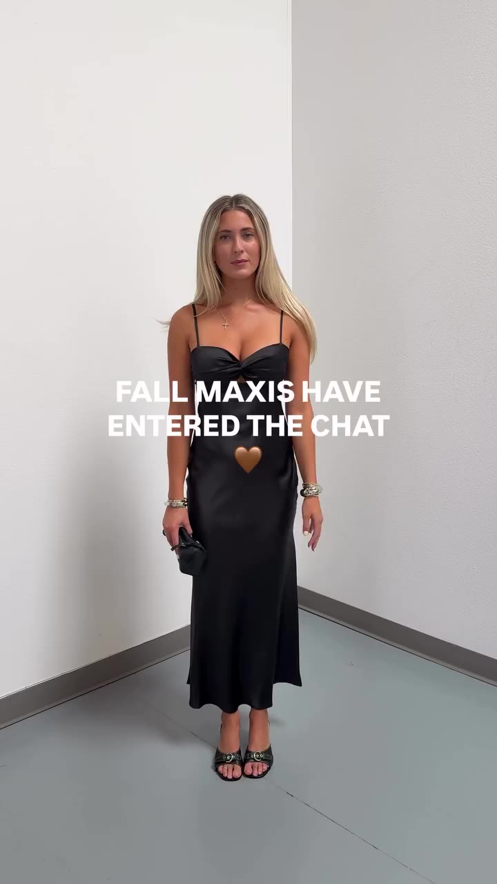 Fall maxis have officially entered the chat 🍂🤎 Which one’s your fave babes?…