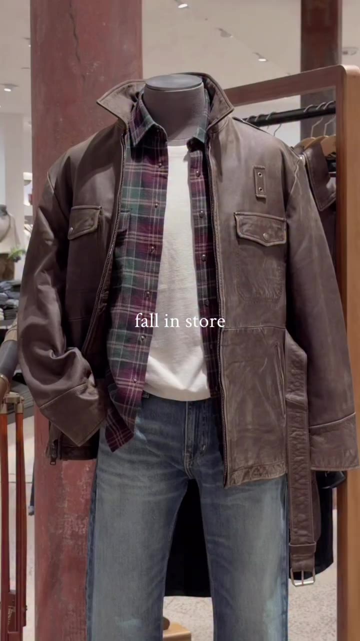 Heritage leather and archival details — shop the September Edit in stores now…