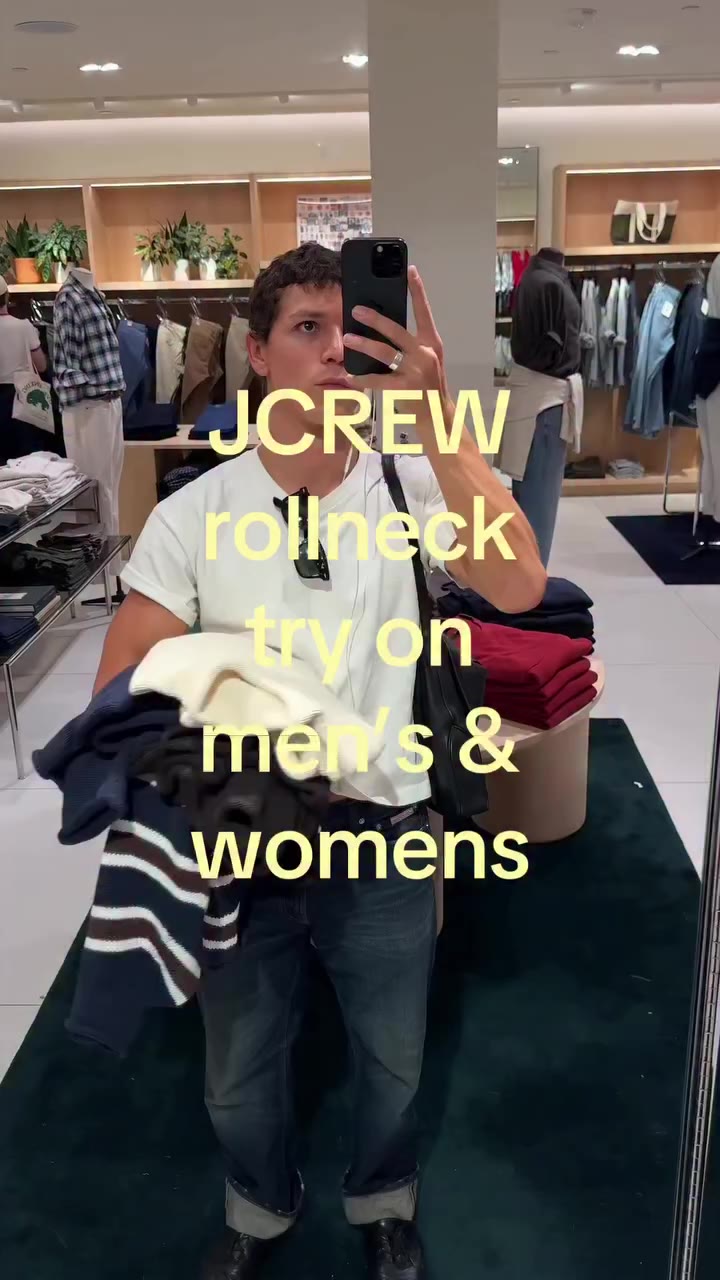 How do we feel about Jcrew rollnecks? 🍂 #jcrew #mensfashion #styleinspo…